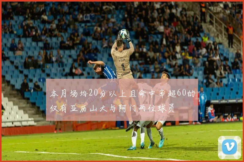 本月场均20分以上且命中率超60的仅有亚历山大与阿门两位球员